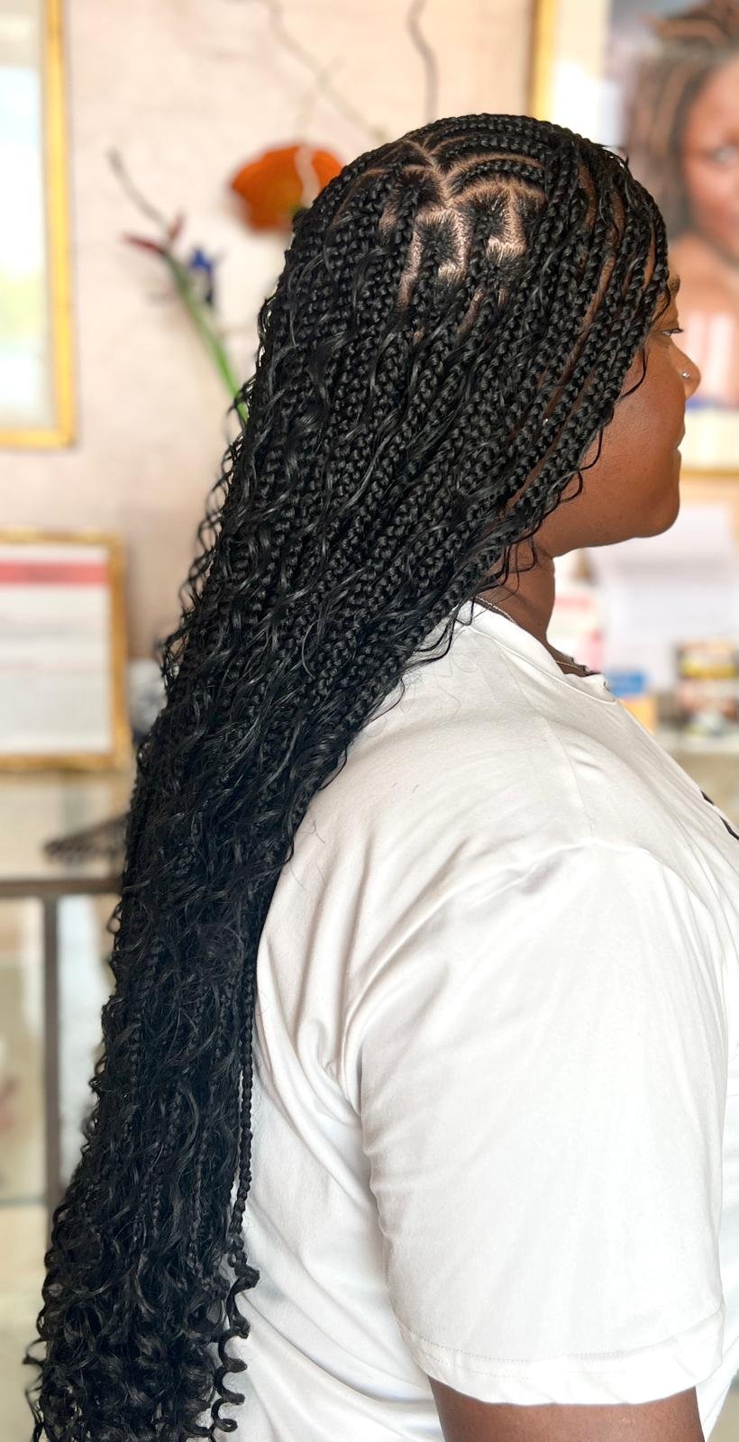 Knotless Boho Style 9